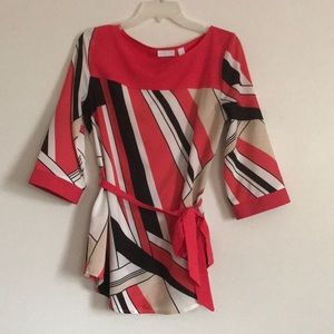 New York and company 3/4 sleeves blouse size S